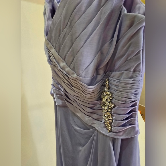 Lavender Jade by Jasmine Embellished Dress 14 Wedding Mother Of The Bride Formal - Picture 9 of 9